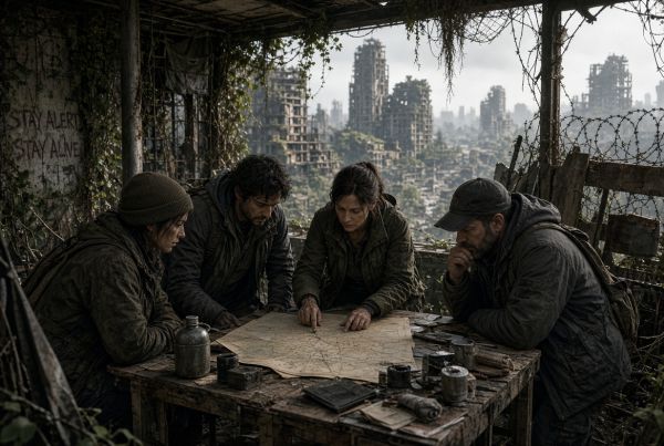 Comment un jeu de stratégie post-apocalyptique peut-il intégrer des leçons sur la résilience et la survie urbaine?